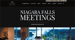 Desktop Screenshot of niagarameetings.com